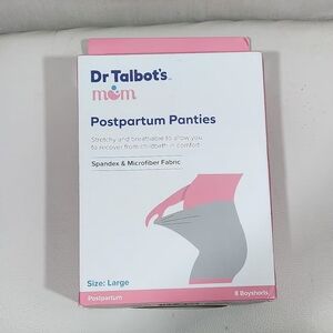 Postpartum Panties - Soft Pink and Gray